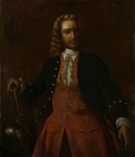 Portrait of Jacob Mossel, Governor-General of the Dutch East India Company, Anonymous, 1750 - 1760