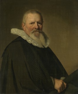 Portrait of Pieter Jacobsz Schout, Burgomaster of Haarlem, Johannes Cornelisz. Verspronck, 1641