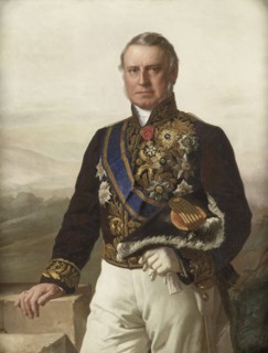 Charles Ferdinand Pahud (1803-73). Gouverneur-generaal, Governor-General (1855-61), Jacob Spoel,