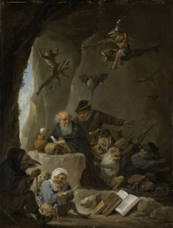 The temptation of St Anthony, David Teniers (II), 1640 - 1660