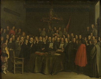 Ratification of the Treaty of MÃ¼nster, 15 May 1648 (Conclusion of the Peace Negotiations between