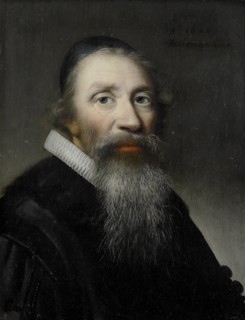 Portrait of a man, probably a clergyman, copy after Anthonie Palamedesz., 1650