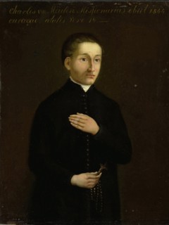 Portrait of Charles van der Meulen, Missionary to CuraÃ§ao, Anonymous, 1844 - 1849