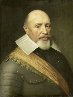 Portrait of an officer, Jan Antonisz van Ravesteyn, c. 1610 - c. 1620