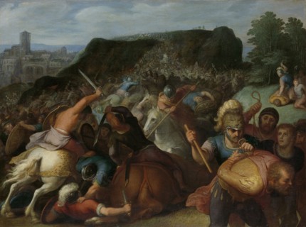Valentinus is Taken Prisoner, Otto van Veen, 1600 - 1613