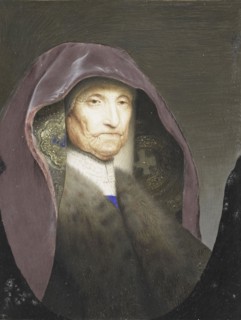 Portrait of an old woman, called Rembrandt's Mother, rejected attribution Willem Paulet, 1670 -