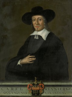 Portrait of Karel Reyniersz, Governor-General of the Dutch East Indies, Anonymous, 1750 - 1800