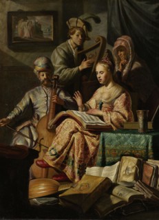 Musical Company, Rembrandt Harmensz. van Rijn, 1626