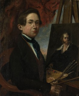 Self-Portrait, Johannes DaniÃ«l Susan, 1839