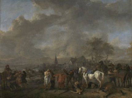 Victorious Peasants, Philips Wouwerman, 1650 - 1668