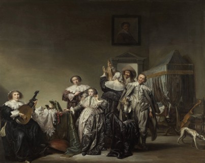 Gallant Company, Pieter Codde, 1633