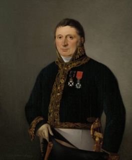 Portrait of Inspector-General A.F. Goudriaan, Izaak Schouman, 1829
