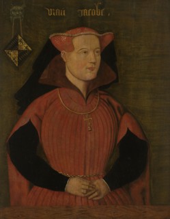 Portrait of Jacoba of Bavaria, Countess of Holland and Zeeland, Jacqueline, Countess of Hainaut,