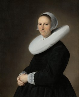 Portrait of Adriana Croes, Johannes Cornelisz. Verspronck, 1644