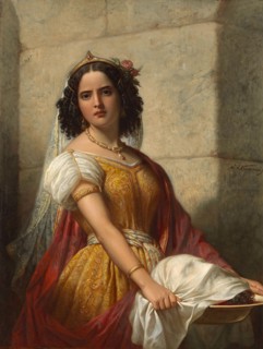 Salome with the Head of John the Baptist, Jan Adam Kruseman, c. 1861
