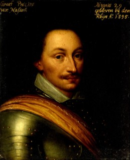 Portrait of Philip, Count of Nassau, Governor of the Town of Nijmegen The Netherlands, Anonymous, c