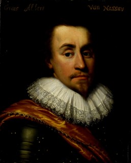 Portrait of Albert, Count of Nassau-Dillenburg, workshop of Jan Antonisz van Ravesteyn, 1622