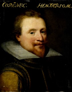 Portrait of Sir Robert Henderson of Tunnegask, Colonel of the Scotch Guards, workshop of Jan