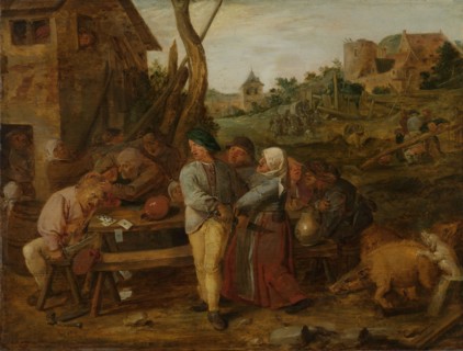 Peasant Brawl, Adriaen Brouwer, 1620 - 1630