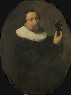 Portrait of Maerten Rey, Steward of the Doelen, Nicolaes Eliasz. Pickenoy, 1627