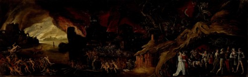 The Last Judgment and the Seven Deadly Sins, Jacob Isaacsz. van Swanenburg, 1600 - 1638