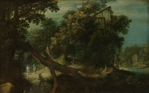 Mountainous landscape, Adriaen van Stalbemt, 1600 - 1640