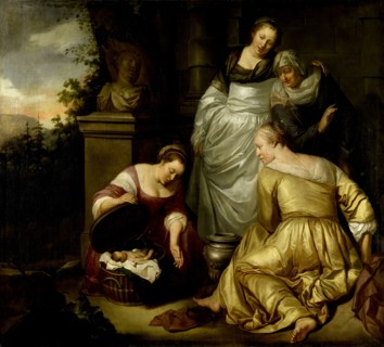 The Daughters of Cecrops, King of Attica, Find Erichthonius, Hendrick Heerschop, 1650 - 1672
