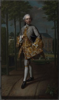 Portrait of Gerard Cornelis van Riebeeck, Mattheus Verheyden, c. 1755