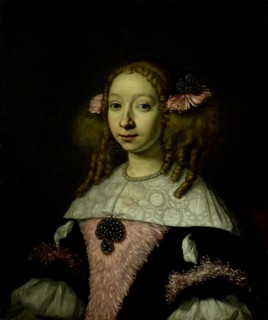 Portrait of Adriana Jacobusdr Hinlopen, Wife of Johannes Wijbrants, Lodewijk van der Helst, 1667
