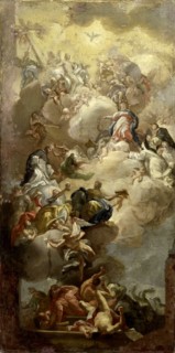 The Glorification of Saint Dominic, copy after Francesco Solimena, 1710 - 1785