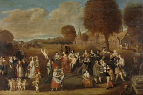 The marriage trap: an allegory of marriage, Hendrik Noorderwiel, 1647