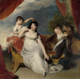 Maria Mathilda Bingham with Two of her Children, Thomas Lawrence, c. 1810 - c. 1818