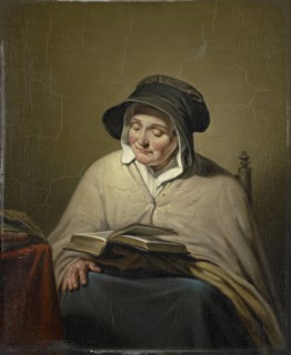 Old Woman Reading, Cornelis Kruseman, 1820 - 1833