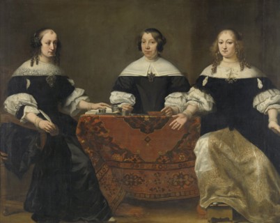 Portrait of the Three Regentesses of the Leprozenhuis, Amsterdam, The Netherlands, Ferdinand Bol, c