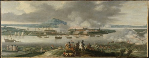 Siege of Schenckenschans by Prince Frederick Henry, April 1636, Gerrit van Santen, 1636 - 1650