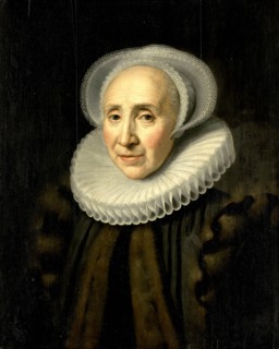 Portrait of Volckera Claesdr Knobbert, Volckera Nicolai Duyst, called Knobbert, Wife of Paulus van