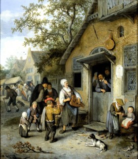 Village Kermesse, Cornelis Dusart, 1680 - 1704