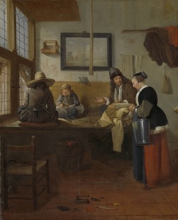 The Tailorâ€ôs Workshop, Quiringh Gerritsz. van Brekelenkam, 1661