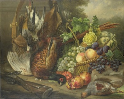 Still life, Elisabeth Iosetta Burgklij Glimmer-Hoopstad, 1842