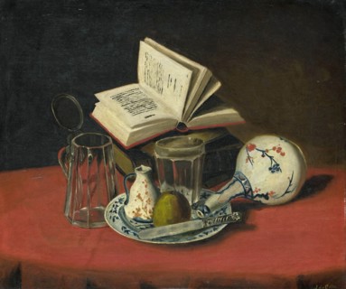 Still life, J. de Clercq, 1860