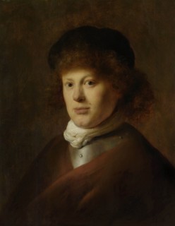 Portrait of Rembrandt Harmensz van Rijn, Jan Lievens, c. 1628