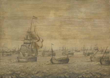 The Dutch Herring Fleet, Pieter Vogelaer, 1670 - 1700