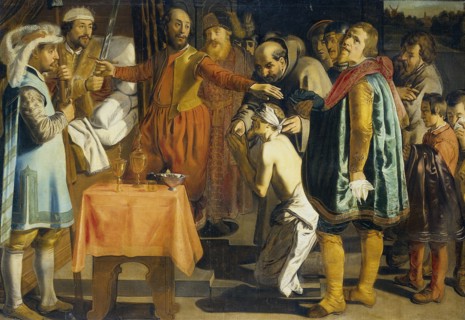 Count William III of Holland, Duke of Hainault, Gives the Order to Behead the Bailiff of South
