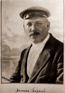 Portrait of Russian politician, poet and satirist Demian Bedny, Demian the Poor, 1883-1945, History