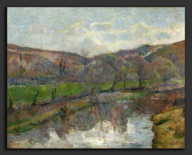 Paul Gauguin (French, 1848 - 1903), Brittany Landscape, 1888, oil on canvas
