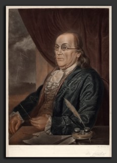 Max Rosenthal after Charles Willson Peale, Benjamin Franklin, American, 1833 - 1918, 1901, color