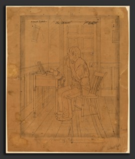 Jefferson David Chalfant, H. Wood Sullivan - "The Shaver", American, 1856 - 1931, probably