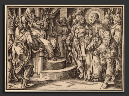 Christoph Murer, Christ Tells His Disciples of the Last Judgment, Swiss, 1558 - 1614, published