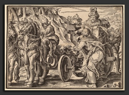 Christoph Murer, Christ Tells His Disciples of the Last Judgment, Swiss, 1558 - 1614, published