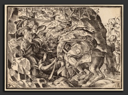 Christoph Murer, Christ Tells His Disciples of the Last Judgment, Swiss, 1558 - 1614, published